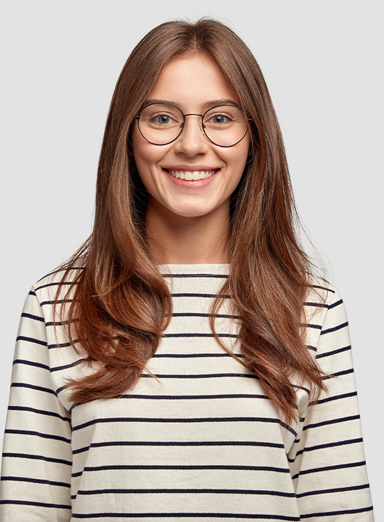 women with white top